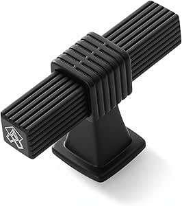 Modern Matching Zinc/Aluminum Cabinet Knobs | Set of 10 | Drawer knobs | Kitchen Cabinet Handles | Dresser Drawer Pulls | 2 inch Length | Brushed Copper